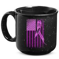 Lupus Awareness Flag 15oz Campfire Ceramic Mug