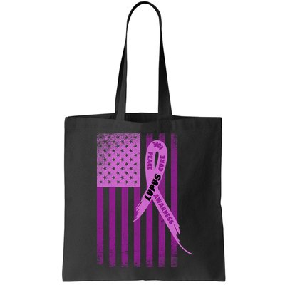 Lupus Awareness Flag Bag