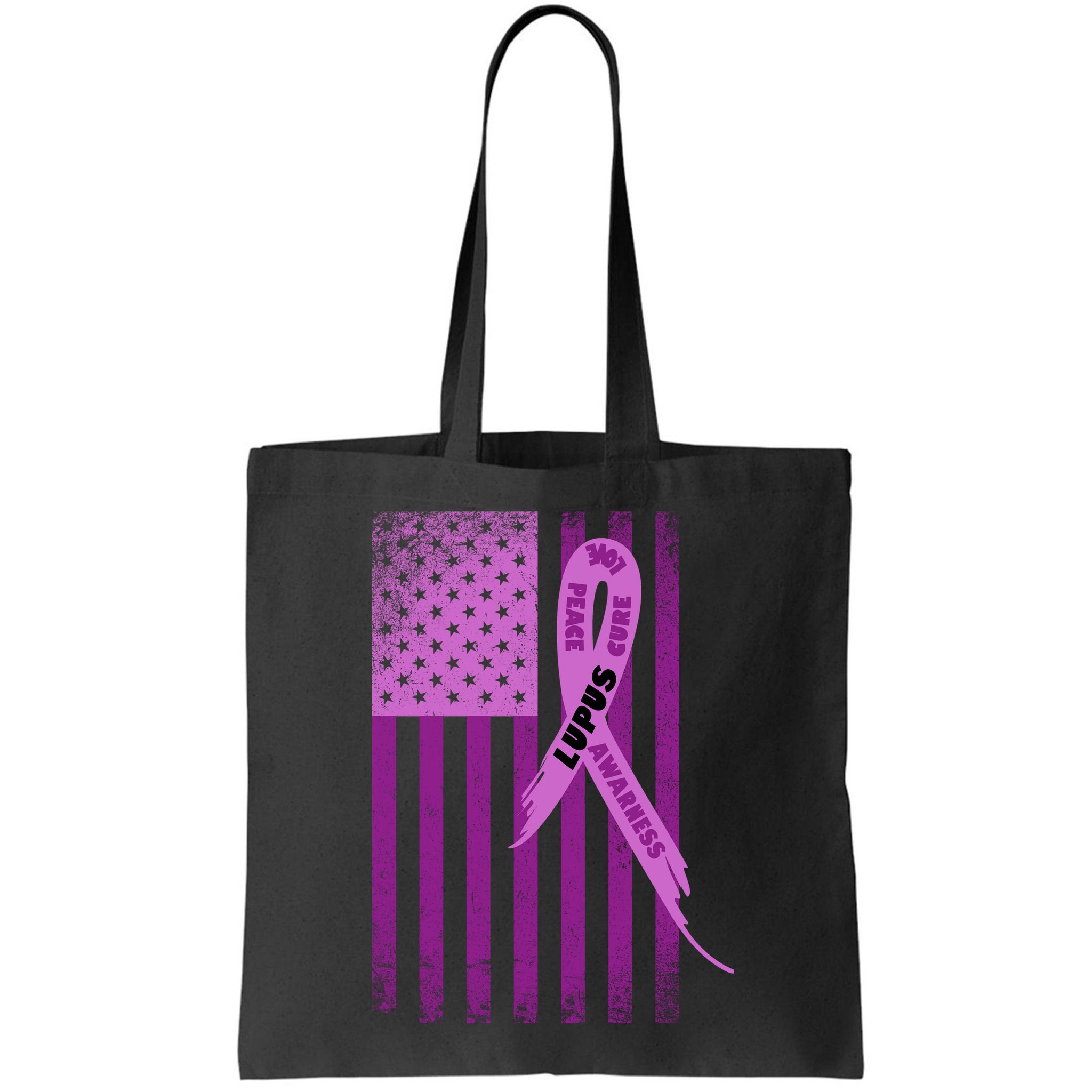 Lupus Awareness Flag Bag