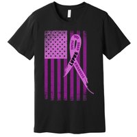 Lupus Awareness Flag Premium T-Shirt