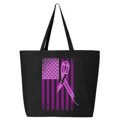 Lupus Awareness Flag 25L Jumbo Tote