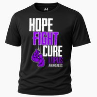 Lupus Awareness Hope Fight Cure Cooling Performance Crew T-Shirt