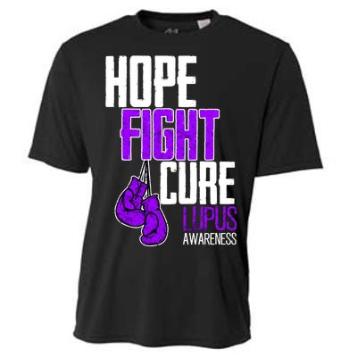 Lupus Awareness Hope Fight Cure Cooling Performance Crew T-Shirt