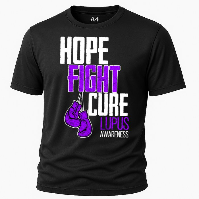 Lupus Awareness Hope Fight Cure Cooling Performance Crew T-Shirt