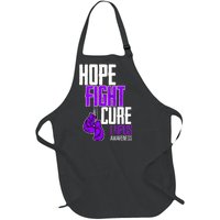 Lupus Awareness Hope Fight Cure Full-Length Apron With Pockets