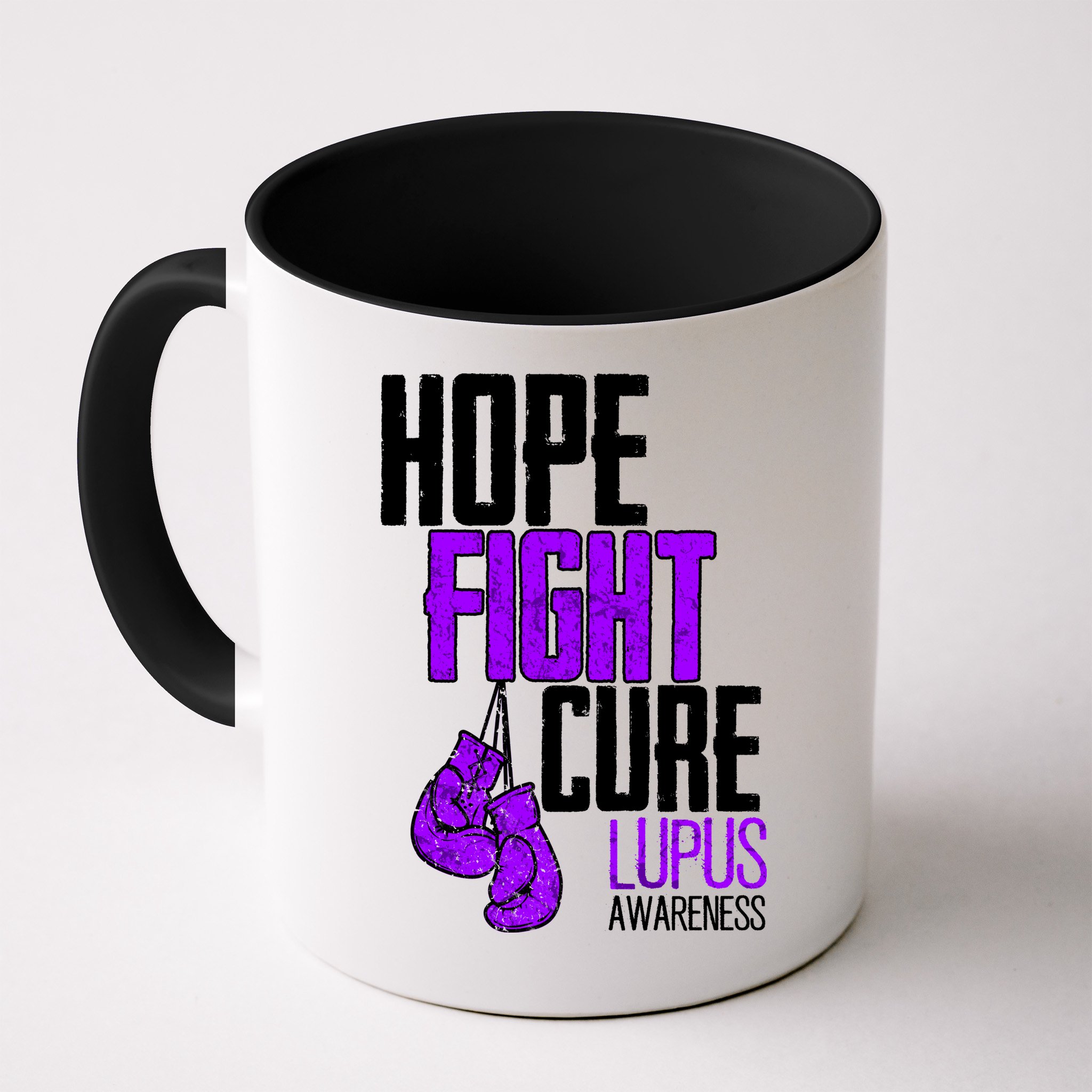 Lupus Awareness Hope Fight Cure Mug