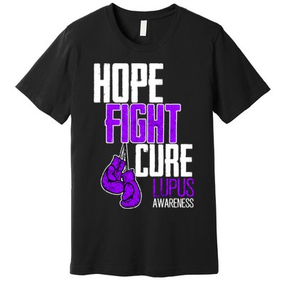Lupus Awareness Hope Fight Cure Premium T-Shirt