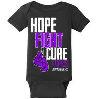 Lupus Awareness Hope Fight Cure Baby Bodysuit