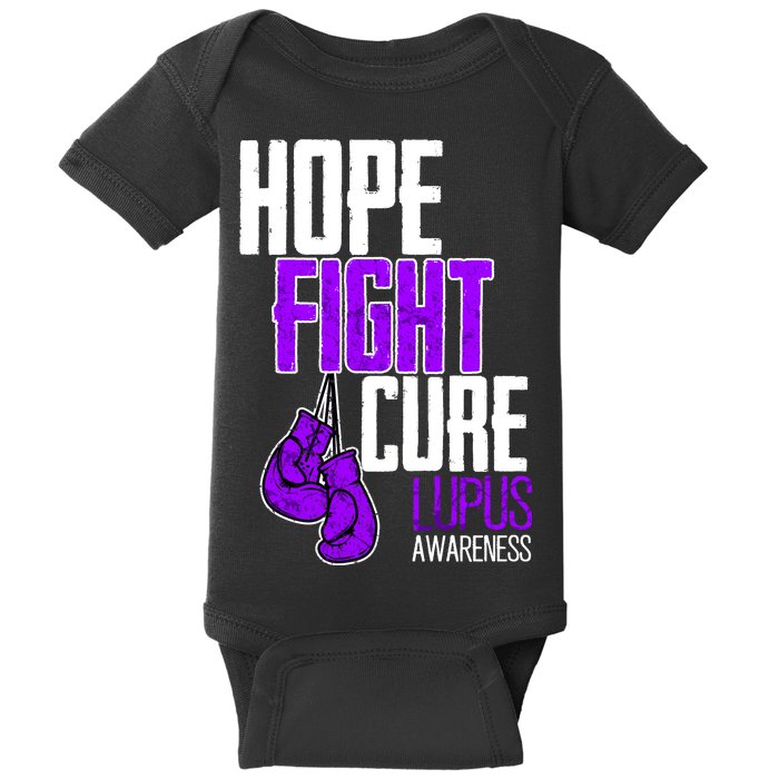 Lupus Awareness Hope Fight Cure Baby Bodysuit