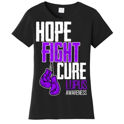 Lupus Awareness Hope Fight Cure Women's T-Shirt