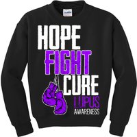 Lupus Awareness Hope Fight Cure Kids Sweatshirt