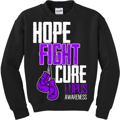 Lupus Awareness Hope Fight Cure Kids Sweatshirt