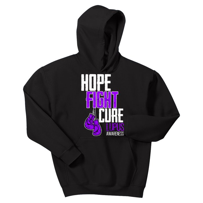 Lupus Awareness Hope Fight Cure Kids Hoodie