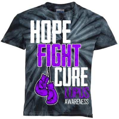 Lupus Awareness Hope Fight Cure Kids Tie-Dye T-Shirt