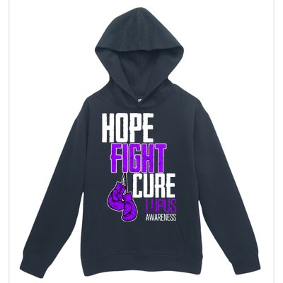 Lupus Awareness Hope Fight Cure Urban Pullover Hoodie