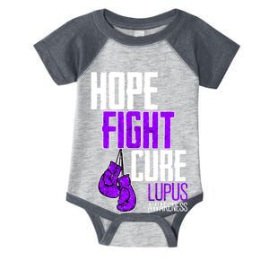 Lupus Awareness Hope Fight Cure Infant Baby Jersey Bodysuit