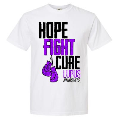 Lupus Awareness Hope Fight Cure Garment-Dyed Heavyweight T-Shirt