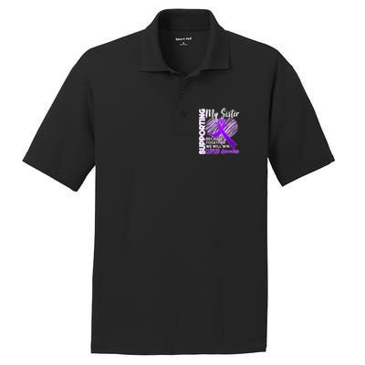 Lupus Awareness Love Support My Sister PosiCharge RacerMesh Polo