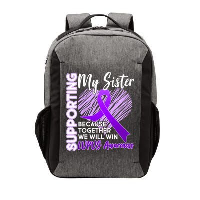 Lupus Awareness Love Support My Sister Vector Backpack