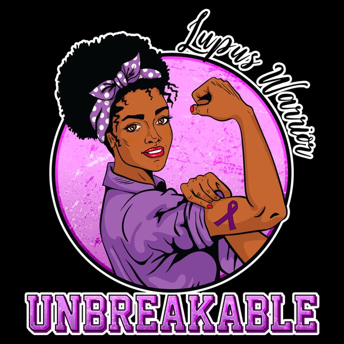 Lupus Awareness Warrior Unbreakable Impact Tech Backpack