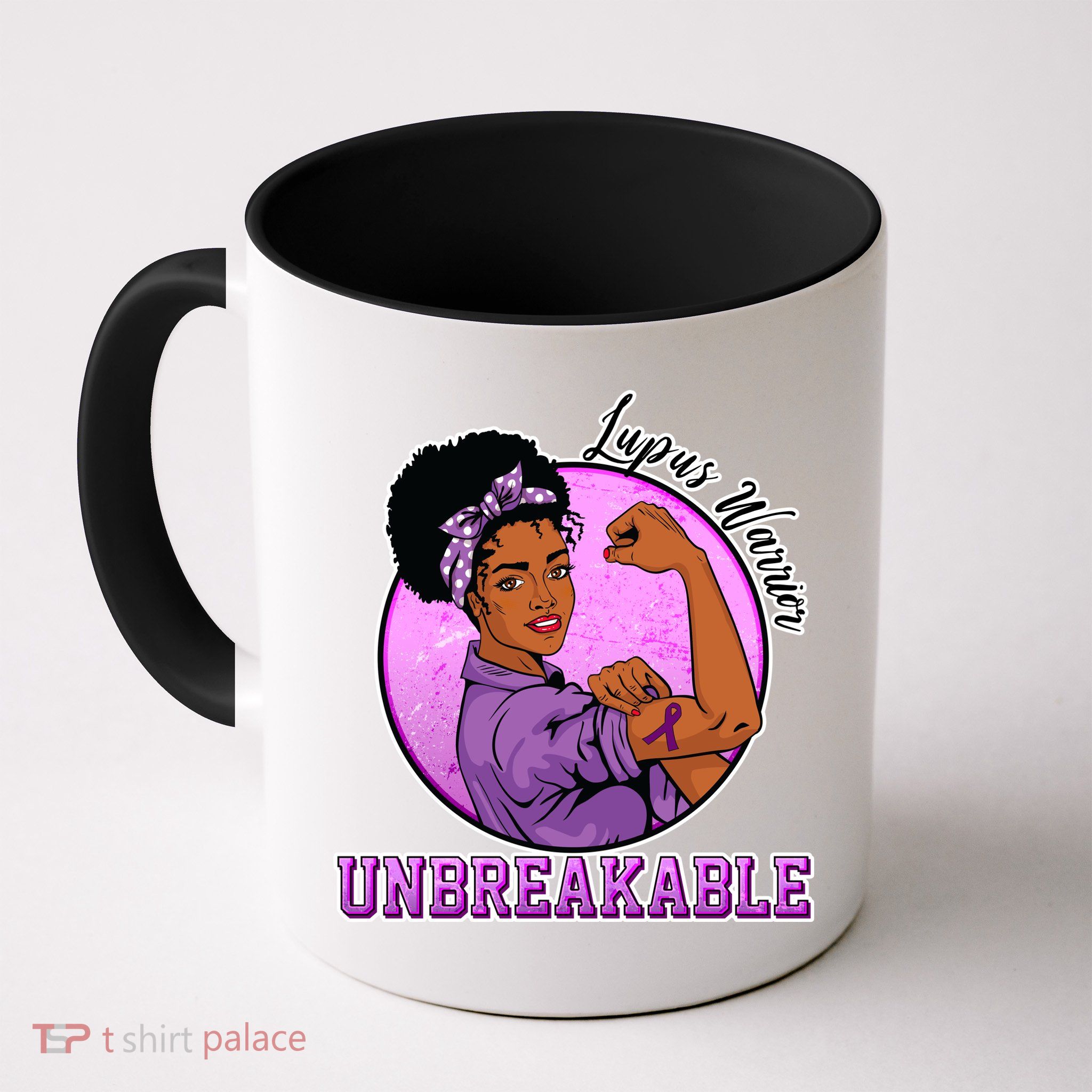 Lupus Awareness Warrior Unbreakable Mug