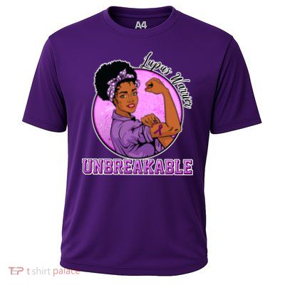 Lupus Awareness Warrior Unbreakable Cooling Performance Crew T-Shirt
