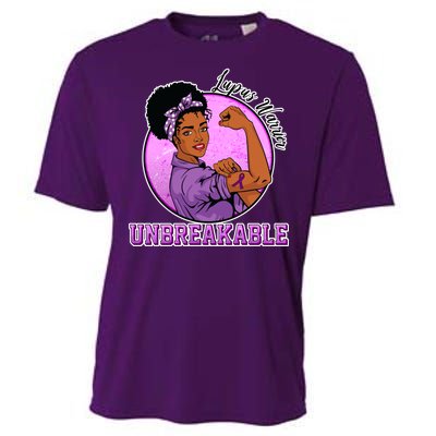 Lupus Awareness Warrior Unbreakable Cooling Performance Crew T-Shirt