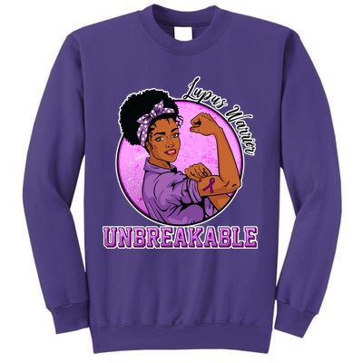 Lupus Awareness Warrior Unbreakable Sweatshirt