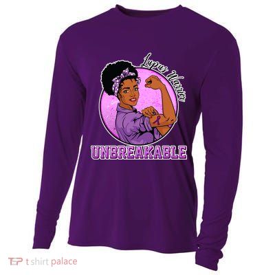 Lupus Awareness Warrior Unbreakable Cooling Performance Long Sleeve Crew