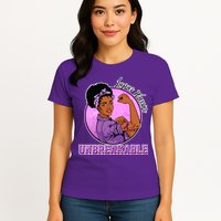 Lupus Awareness Warrior Unbreakable Womens T-Shirt