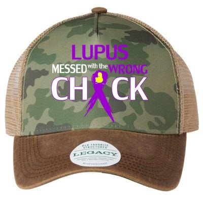 Lupus Messed With The Wrong Chick Legacy Tie Dye Trucker Hat