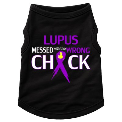 Lupus Messed With The Wrong Chick Doggie Tank