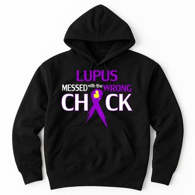 Lupus Messed With The Wrong Chick Hoodie