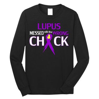 Lupus Messed With The Wrong Chick Long Sleeve Shirt