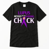 Lupus Messed With The Wrong Chick Tall T-Shirt