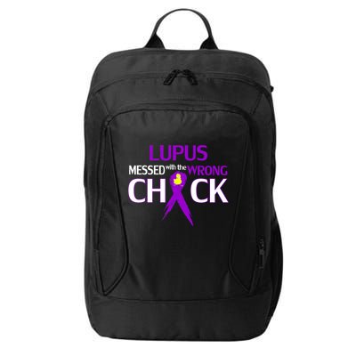 Lupus Messed With The Wrong Chick City Backpack
