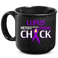 Lupus Messed With The Wrong Chick 15oz Campfire Ceramic Mug