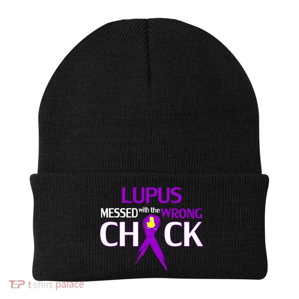 Lupus Messed With The Wrong Chick Beanie