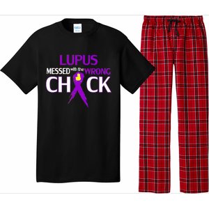 Lupus Messed With The Wrong Chick Pajama Set