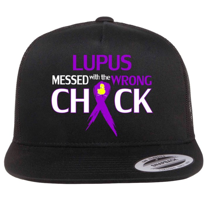 Lupus Messed With The Wrong Chick Flatbill Hat