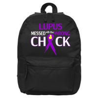 Lupus Messed With The Wrong Chick 16 in Basic Backpack