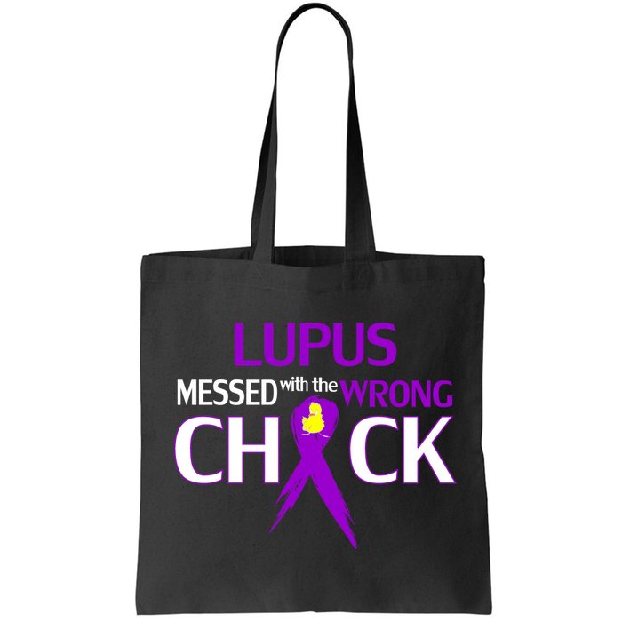 Lupus Messed With The Wrong Chick Bag