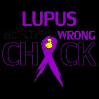 Lupus Messed With The Wrong Chick 16oz Travel Tumbler