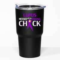 Lupus Messed With The Wrong Chick Tumbler