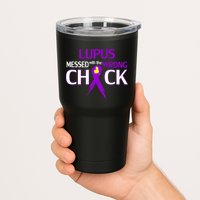 Lupus Messed With The Wrong Chick Tumbler