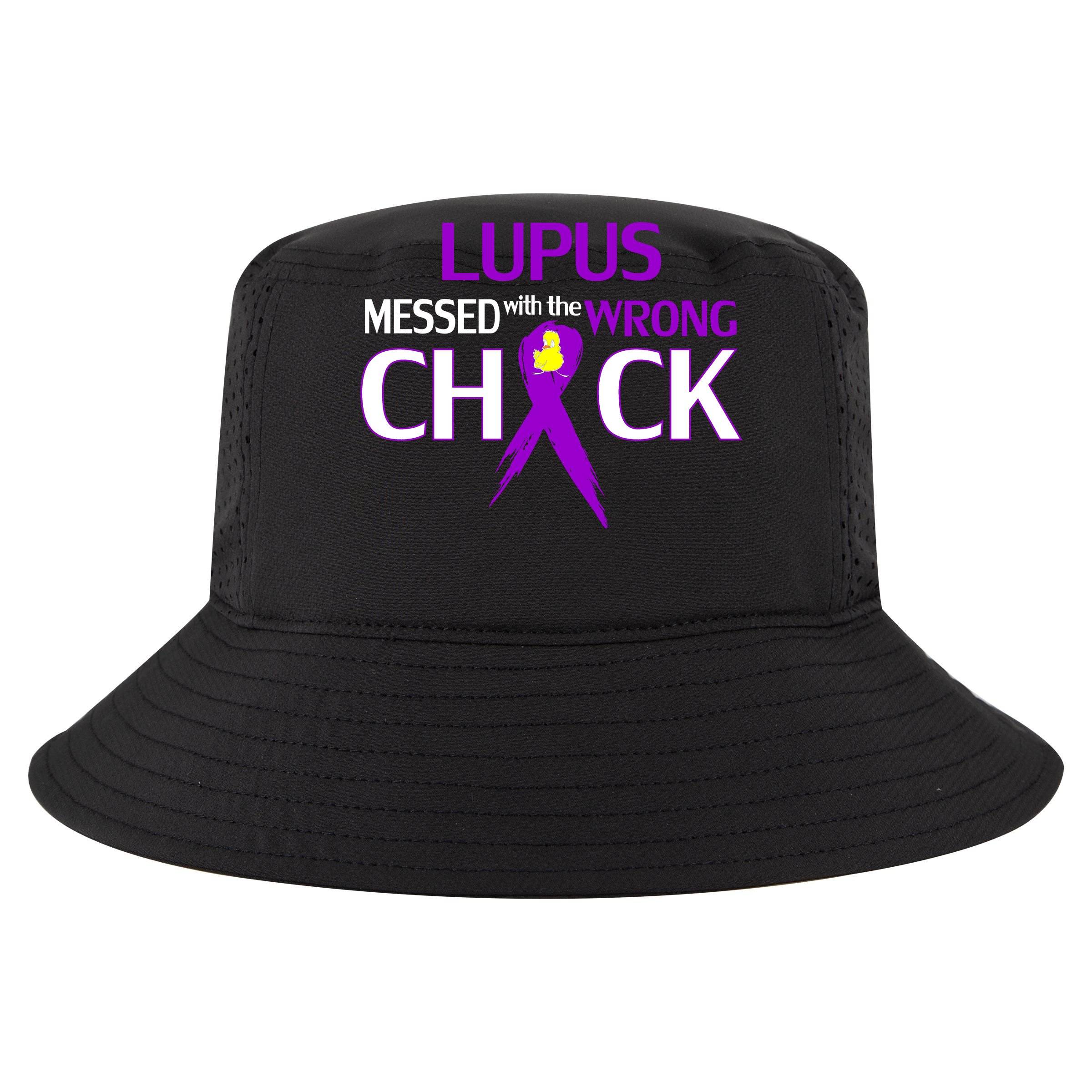 Lupus Messed With The Wrong Chick Cooling Performance Long Sleeve Crew