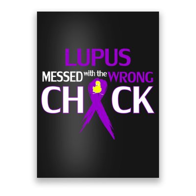 Lupus Messed With The Wrong Chick Poster