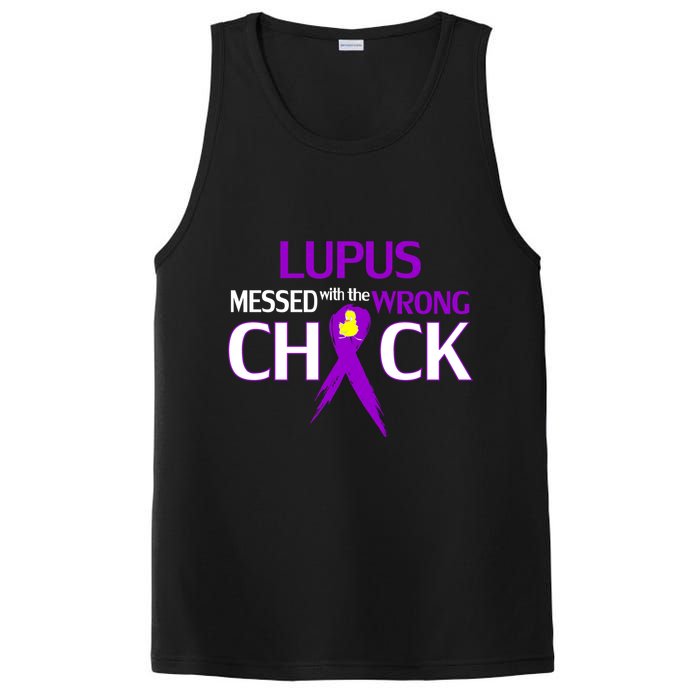 Lupus Messed With The Wrong Chick PosiCharge Competitor Tank