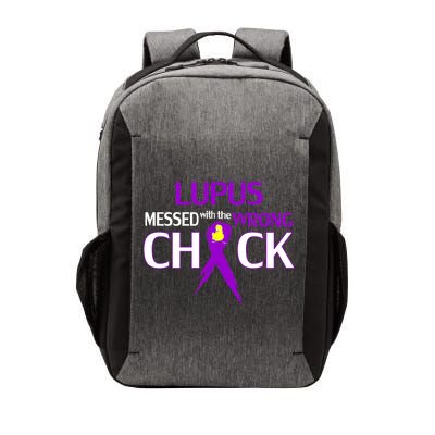 Lupus Messed With The Wrong Chick Vector Backpack