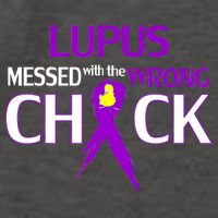 Lupus Messed With The Wrong Chick Vector Backpack